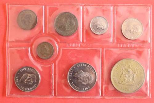 1976 UNC South Africa Coin Mint Pack Silver R1.00