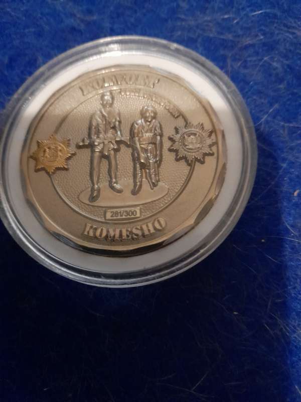 Koevoet 1979-1989 numbered medallion