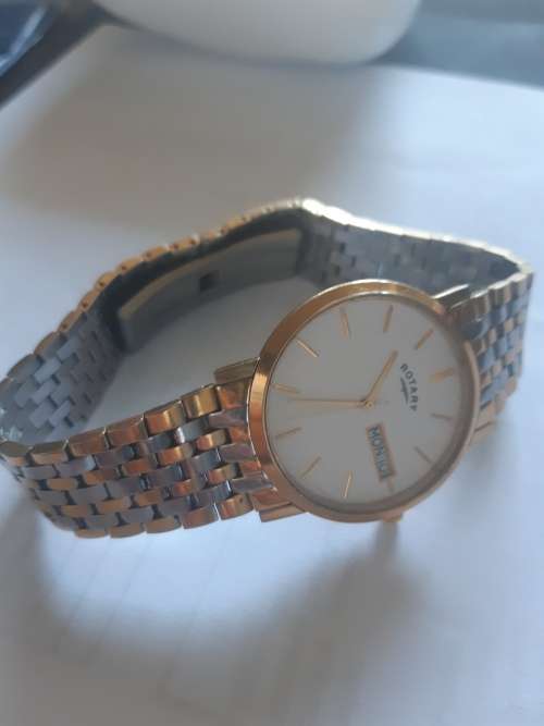 Gold/Silver Rotary Watch