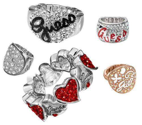 Guess Jewellery: Guess Stretch Rings | Various Styles