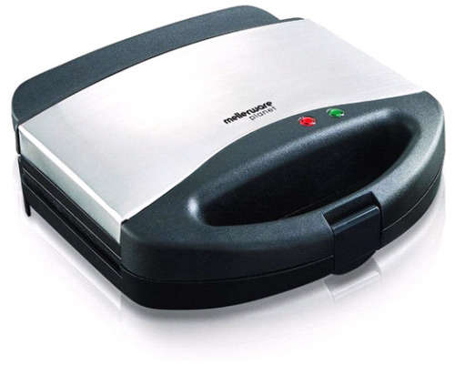 Mellerware Sandwich Maker 2 slice non-stick black 750w "planet"