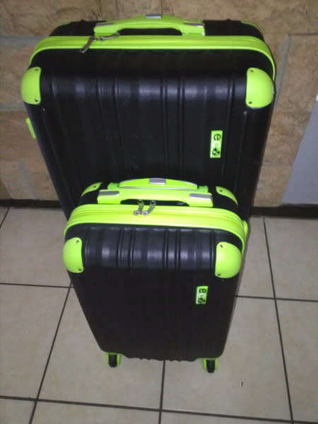Eco 2 Piece Eva Hard Case Luggage Set