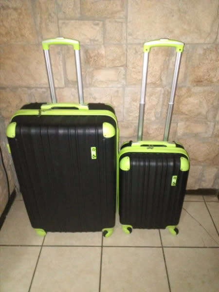 Eco 2 Piece Eva Hard Case Luggage Set