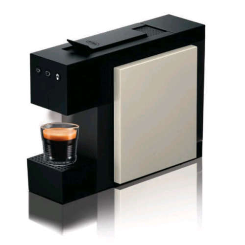 Espresto - Square ID Capsule Coffee Machine - Creme