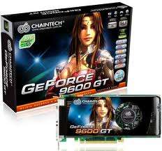 CHAINTECH GSE96GT GeForce 9600 GT 512MB 256-bit GDDR3 PCI Express 2.0 x16 HDCP Ready SLI Support Vid