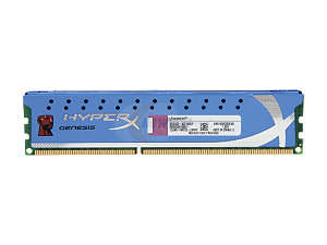 Kingston  KHX1600C9D3/4G HyperX 4GB 240-Pin DDR3 SDRAM DDR3 1600 Desktop Memory Model