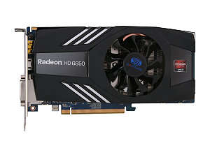 SAPPHIRE Radeon HD 6850 1GB 256-bit GDDR5 PCI Express 2.1 x16 HDCP Ready CrossFireX Graphics Card