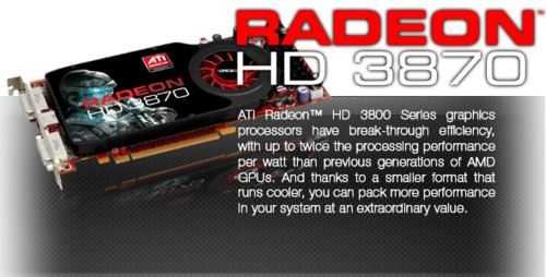 FORCE3D Radeon HD 3870 512MB 256-bit GDDR4 PCI Express 2.0 Graphics Card