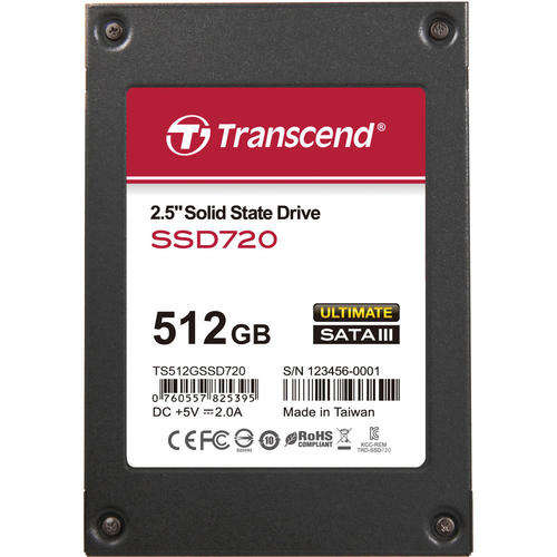 Transcend SSD 720 2.5" 512GB SATA III Internal Solid State Drive