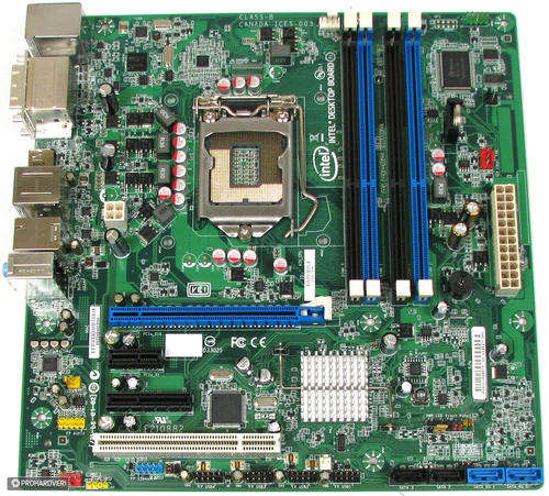 Intel Core i5-2400 Quad-Core 3.1GHz CPU + Intel DQ67SW MATX Mainboard + 8GB DDR3 Ram