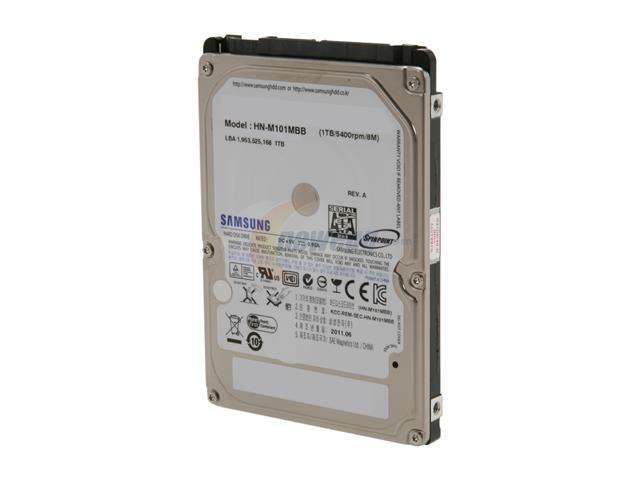 SAMSUNG M8 ST1000LM024 1TB 5400 RPM 8MB Cache SATA 6.0GBS Internal Laptop Drive