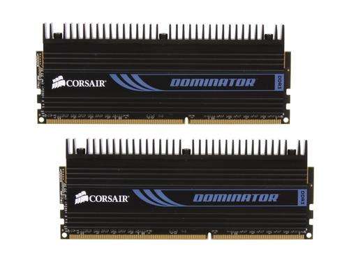CORSAIR DOMINATOR 4GB (2 x 2GB) 240-Pin DDR3 SDRAM DDR3 1600 (PC3 12800) Desktop Memory