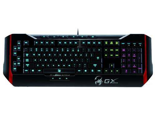 Genius Manticore Gaming Keyboard + Genius Cavimanus Virtual 7.1 Channel Gaming Headset