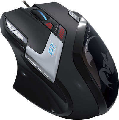 Genius GX-Gaming DeathTaker USB Wired Laser 5700dpi Professional Gaming Mouse
