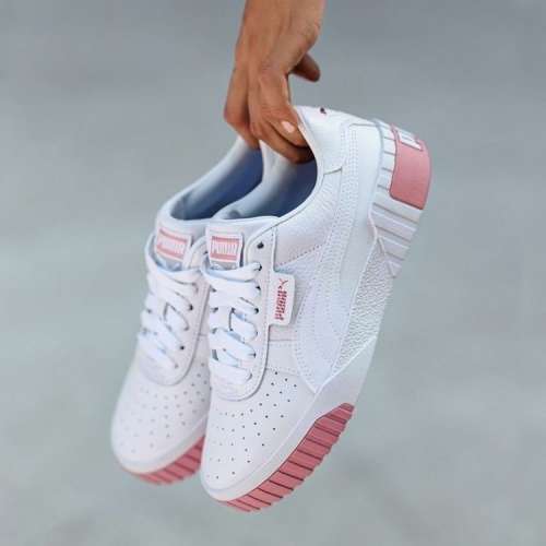 Puma Cali Womens Sneakers Pink Soles | Size 4-8