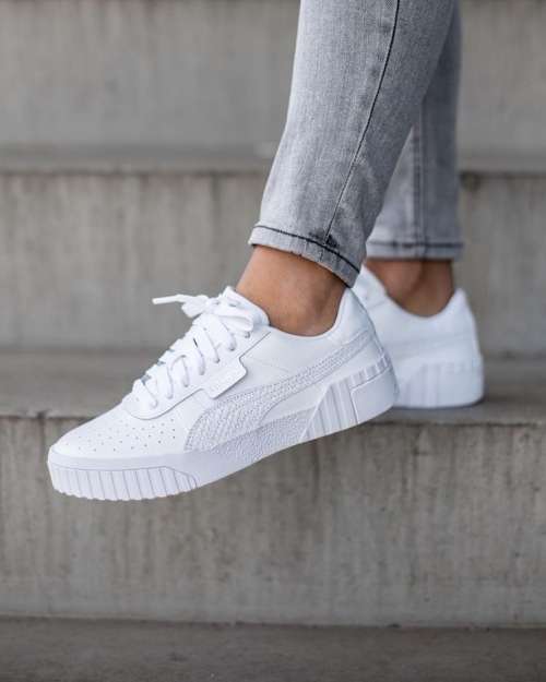 White Puma Cali Sneakers | Size 3-9