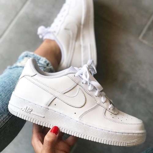White Nike Air Force 1 | Size 3-9