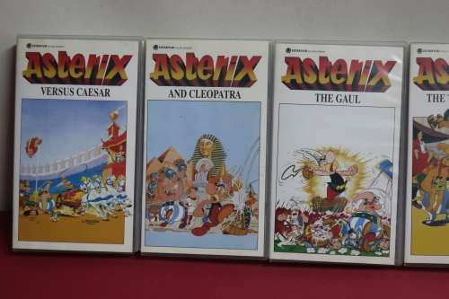 Astrix VHS tapes an Awesome nostalgia buy for all those 80`s and 90`s kids