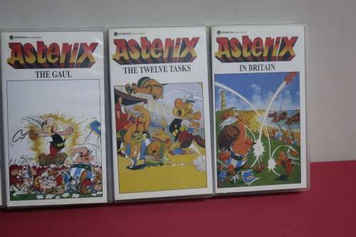 Astrix VHS tapes an Awesome nostalgia buy for all those 80`s and 90`s kids