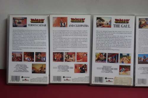 Astrix VHS tapes an Awesome nostalgia buy for all those 80`s and 90`s kids