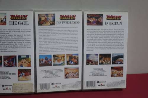 Astrix VHS tapes an Awesome nostalgia buy for all those 80`s and 90`s kids