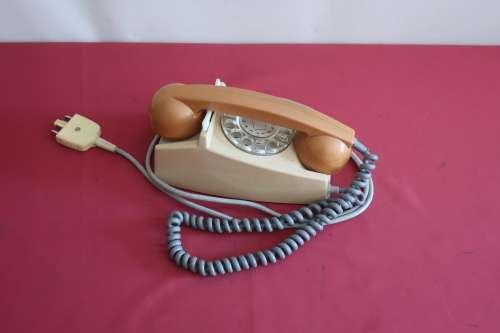 Antique / vintage roller dial telephone