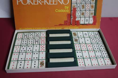 Poker-keeno by Caddaco board game
