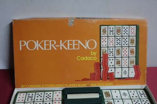 Poker-keeno by Caddaco board game
