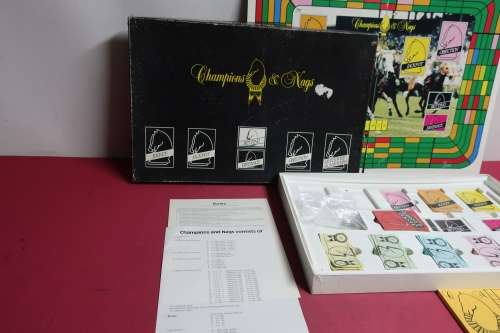 Champions and Nags hourse racing board game