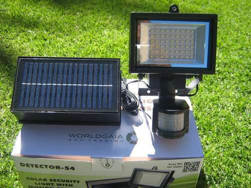 Solar Power Security Light with Detector Super bright