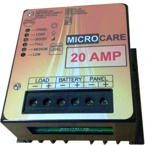 Microcare : 20 Amp LED MPPT : Solar Charge Controller
