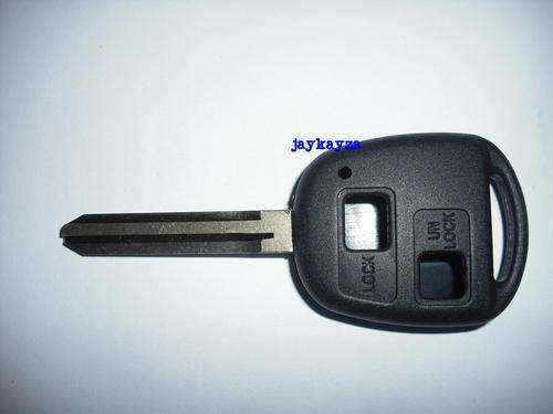 Toyota Key 2 button remote Case and Uncut Blade