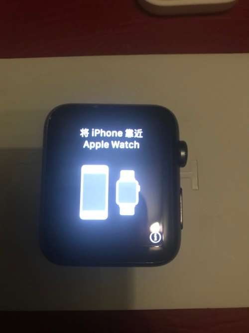 Apple Watch Series 1 Sport 42 mm Black Sport Band + Extras (Please read)
