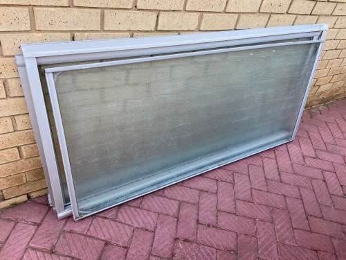 Glass Shower Panel And Door (Pickup Only)