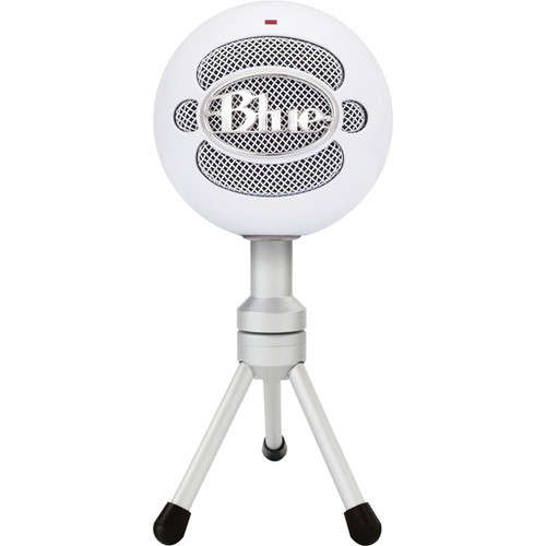 Blue Microphones Snowball USB Microphone (Textured White)  - Free Delivery