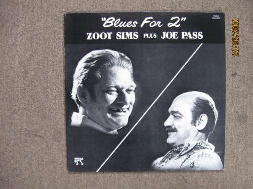 ZOOT SIMS & JOE PASS  Blues For 2  US Pablo