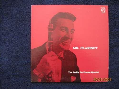 BUDDY DE FRANCO QUARTET  Mr. Clarinet  Japanese Verve  M-/VG
