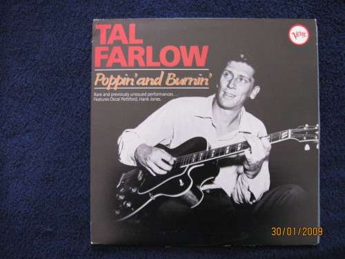 TAL FARLOW  Poppin' And Burnin'  US Verve  M-/VG