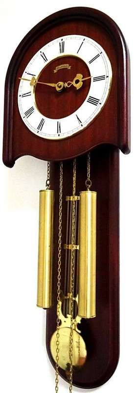 FREE SHIPING : VINTAGE E.SCHMECKENBECHER WALL CLOCK 50,s(Warmink Junghans Hermle Kienzle era)