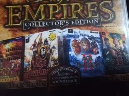Age Of Empire`s Collector`s Edition PC Game (DVD Disc)