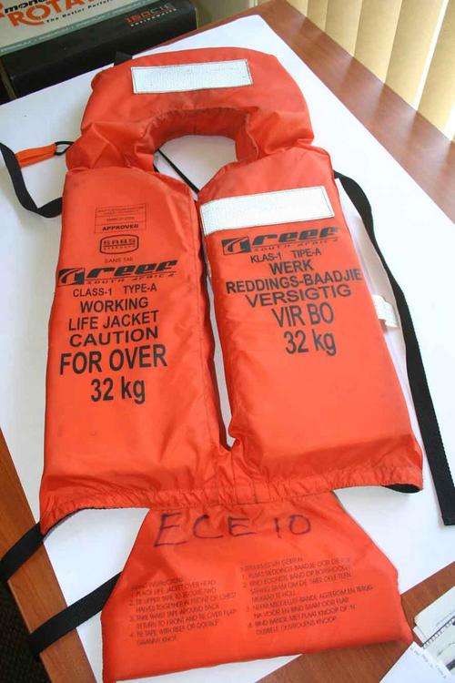 Life jacket SABS approved