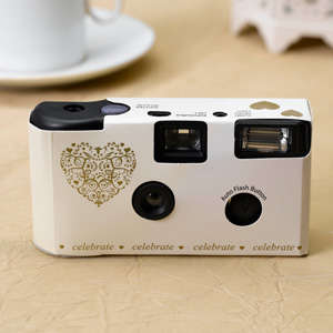 Wedding Disposable Camera - Various colours and designs available