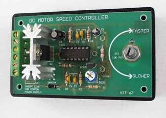 DIY KIT FOR VARIABLE SPEED MOTOR DRIVE / CONTROLLER 12V 10Amps