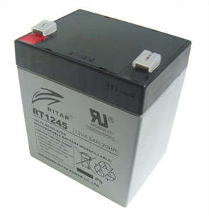 12V SEALED LEAD ACID BATTERY, 4.5AHr