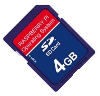 RASPBERRY PI OPERATING SYSTEM ON 4GB SD CARD