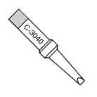SOLDERING IRON TIP CHISEL, 2.4MM