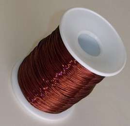 ENAMELED COATED COPPER / MAGNET WIRE 1.25mm DIAMETER