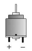 3V DC MINIATURE TOY MOTOR - SRE-140W-12240-38