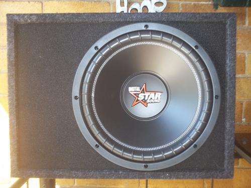 2000w DIGITAL STARSOUND SUB IN ENCLOSURE