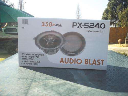Aubio Blast 350w 5" 2 way midrange speakers